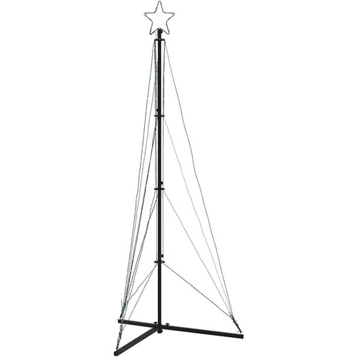 vidaXL LED božićno drvce 363 LED toplo bijelo 182 cm Cijene