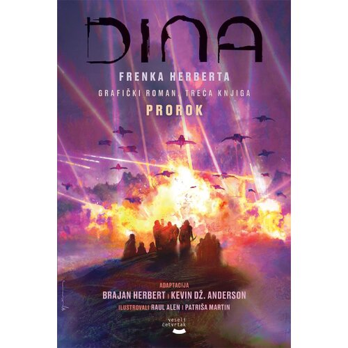 Veseli četvrtak Brajan Herbert, Kevin Dž. Anderson - Dina 3 grafički roman Slike