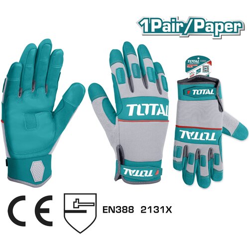TOTAL TOOLS Za&amp;scaron;čitne mehanske rokavice, serija INDUSTRIAL (TSP1806-XL), (20928007) Slike
