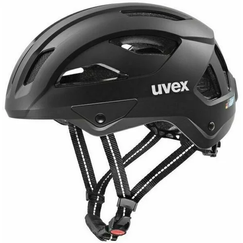 Uvex City Stride Black 53-56 Kaciga za bicikl