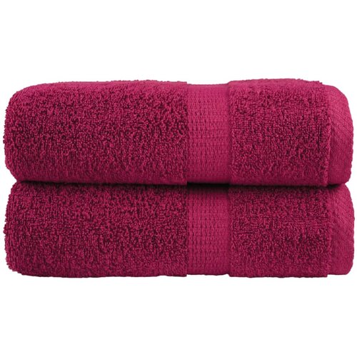 Premium ručnici za goste SOLUND 2 kom. bordo 30x50 cm 600 g/m² Cene