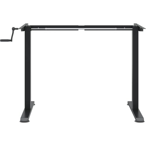  Samostojeći okvir za stol crni (94-135)x60x(70-114) cm čelični Slike