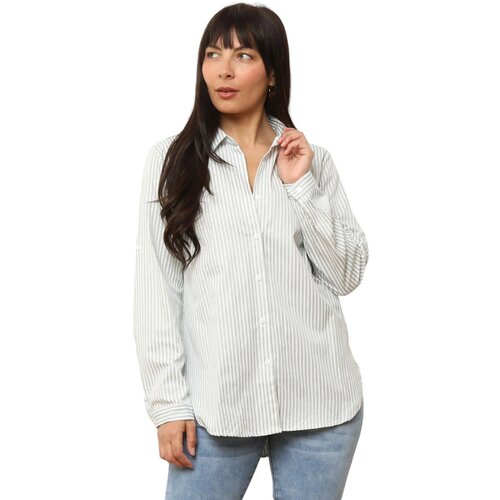 La Modeuse Srajce & Bluze 75059_P177433 Zelena Cene