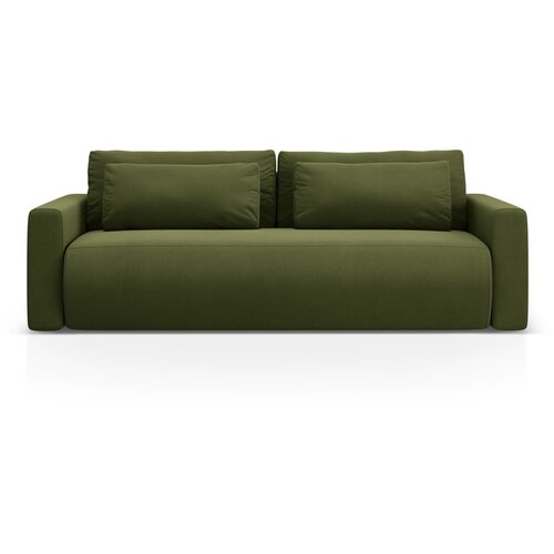 Cosmopolitan Design Zelena bar&amp;scaron;unasti sklopiva/s prostorom za odlaganje sofa 238 cm Belfast &amp;ndash; Slike