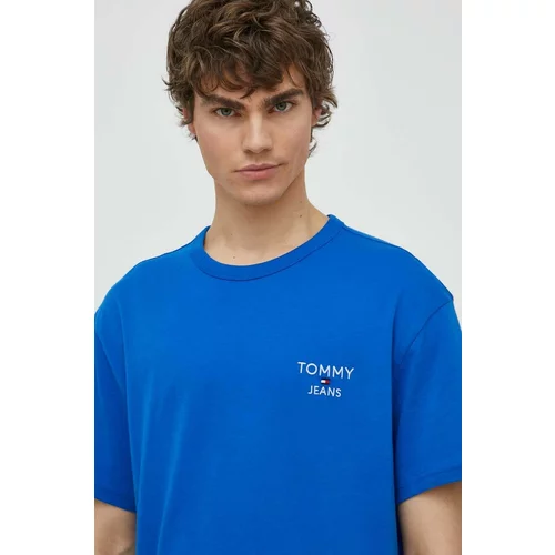 Tommy Jeans Bombažna kratka majica moški