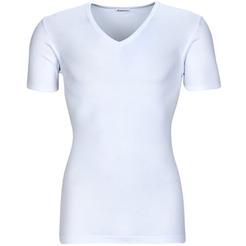 Eminence Majice s kratkimi rokavi T-SHIRT COL V MC Bela Cene