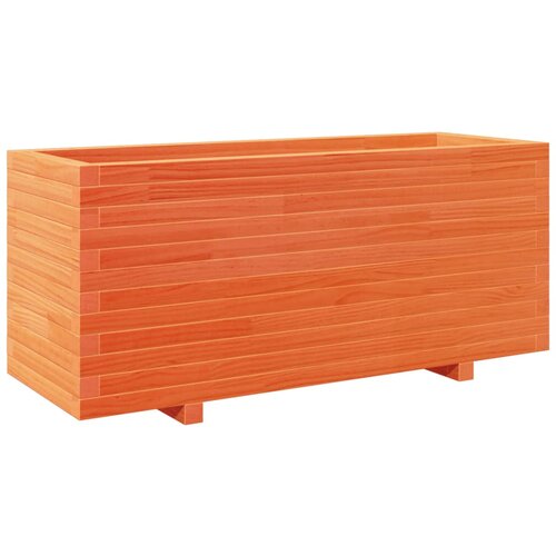 Maison Chic Vrtno cvetlično korito - Cvetlični Lonec voščeno 110x40x49,5 cm trdna borovina, (21789901) Cene
