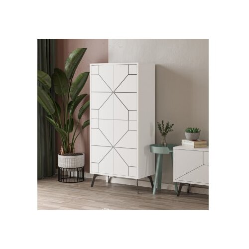 Hanah home komoda Dune 62,6x136x35,6cm bijela Slike