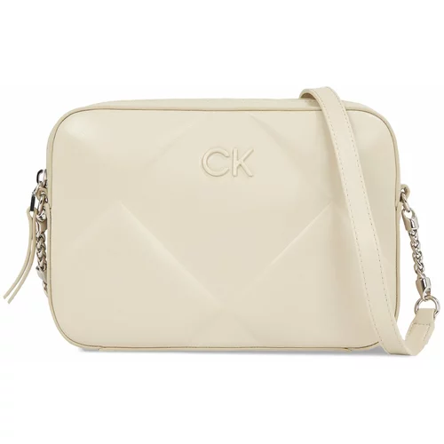 Calvin Klein Ročna torba Quilt K60K611891 Stoney Beige PEA