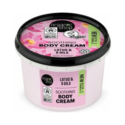Organic Shop Body cream Lotus&5Oil 250 ml Cene