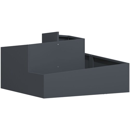 vidaXL sadilica antracit 80x80x50 cm Cene