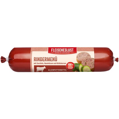 Fleischeslust Classic 6 x 800 g - Govedina z bučkami, lešniki in bučnimi semeni Cene