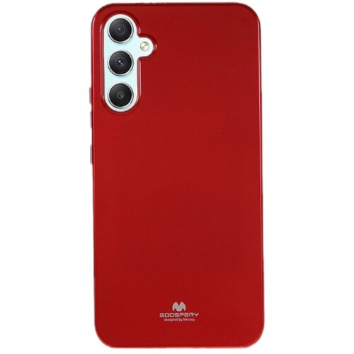 Goospery jelly tanek silikonski ovitek za samsung galaxy A54 - rdeč Cene