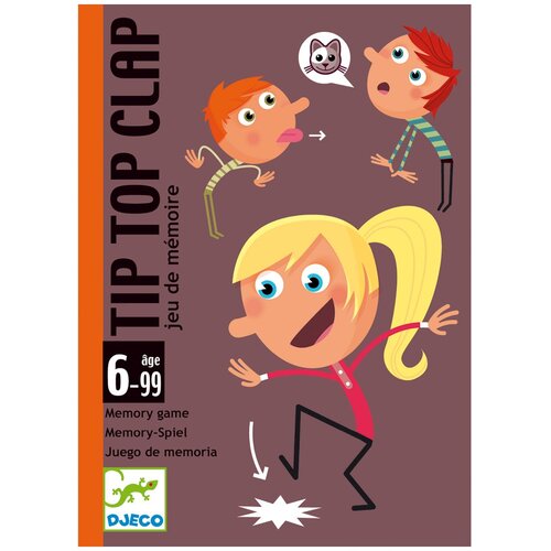 Djeco igra s kartami Tip Top Clap Slike