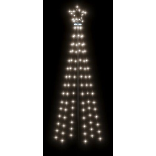  Božićno drvce sa &amp;scaron;iljkom i 108 hladne bijele LED žarulja 180 cm Slike