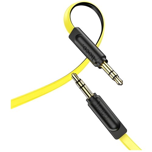 Hoco. povezovalni kabel 3,5mm na 3,5mm - 1m - Črna / rumena Slike