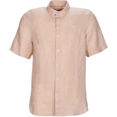 Timberland SS Mill River Linen Shirt Slim Ružičasta Slike