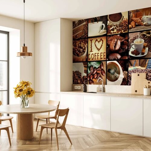  Foto tapeta - Coffee - Collage 300x210 Vodootporna Slike