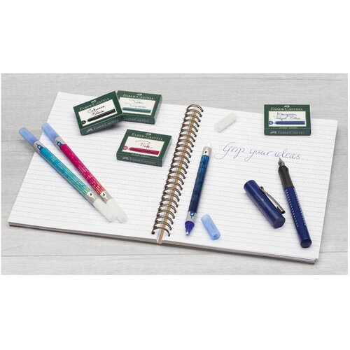  TINTA ZA NALIVPERO PATRONE PK6 FABER-CASTELL 185507 ČRNA Slike
