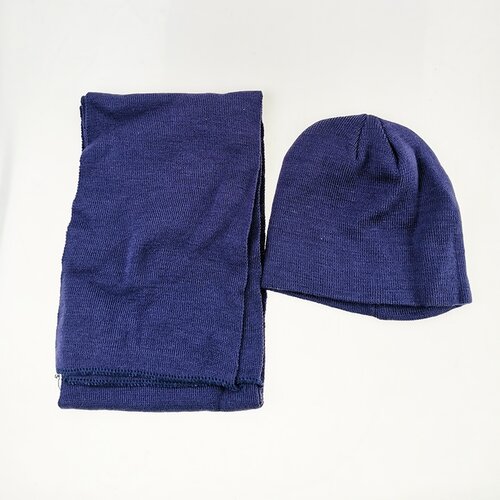 Kapa i šal muški-plavi 27060 Cene