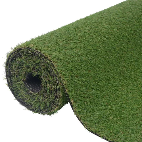 vidaXL Umetna trava 1x15 m/20 mm zelena