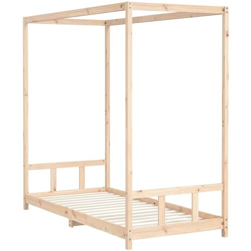  Okvir za dječji krevet 90 x 200 cm od masivne borovine Slike