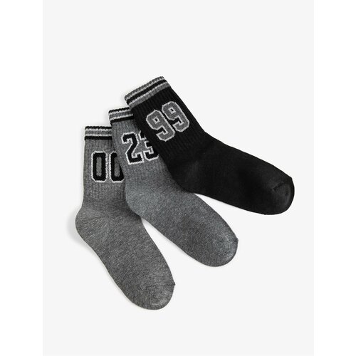 Koton 3-Piece Socks Set Patterned Slike