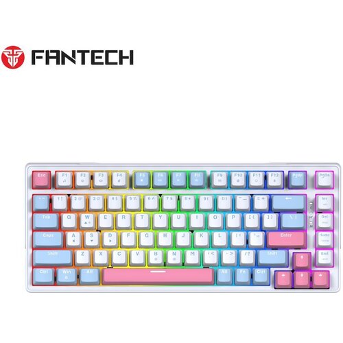 Fantech tastatura mehanička gaming MK612 atom x83 ame bela (rosie switch) Cene