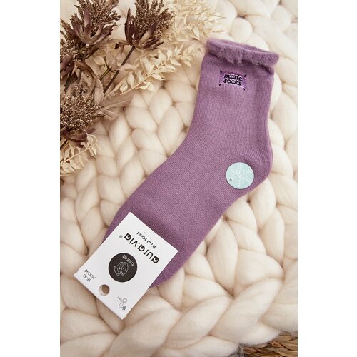 Kesi Women's Thick Socks Purple Slike