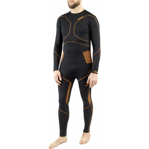 Viking Bruno Set Base Layer Black XL Termo spodnje perilo