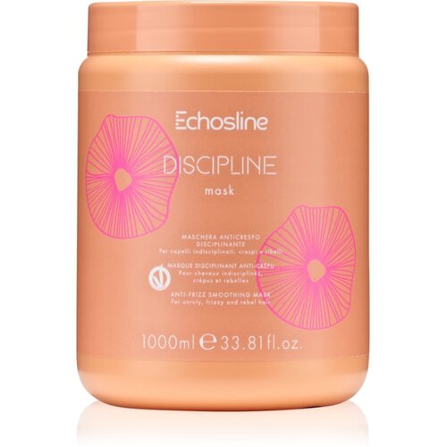 EchosLine Discipline Mask maska za neposlu&amp;scaron;nu i anti-frizz kosu 1000 ml Slike