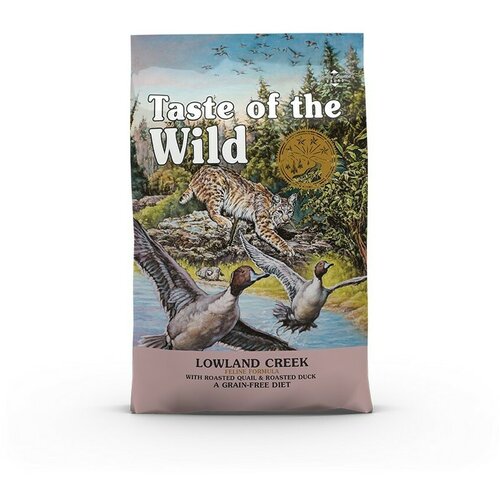 Taste Of The Wild hrana za mačke lowland creek - prepelica i divlja patka 2kg Slike