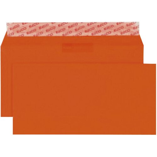  Kuverte u boji 11x23cm strip pk25 elco narančaste Cijene