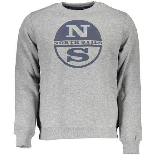 North Sails MAN GRAY SWEATSHIRT WITHOUT ZIP Slike