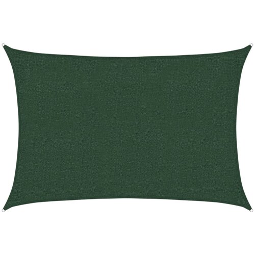 The Living Store Senčno jadro 160 g/m² temno zeleno 2x2,5 m HDPE - Senčno Jadro, (21631021) Cene