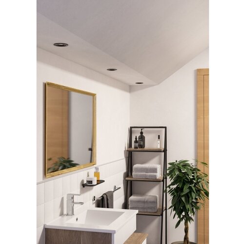 Eglo 902237 - Set od 3 LED kupatilskih ugradnih svetala BARRANCO 1xGU10/4,5W/230V IP44 crne boje Slike