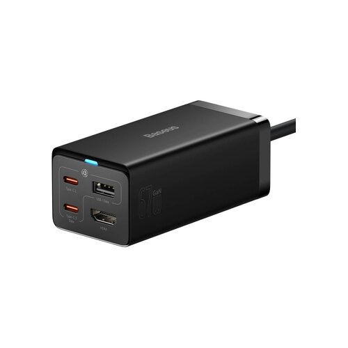 Baseus GaN5 Pro wall charger 2xUSB-C + USB + HDMI, 67W, crno Cene
