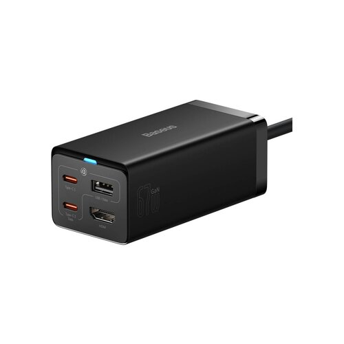 Baseus Pretvornik USB - 220V 2v1 2x Tip C 1x Tip A 1x HDMI 67W GaN5 Pro Cene