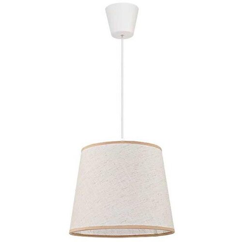  Duolla - Luster na sajli SOLO 1xE27/40W/230V, prečnik 24 cm, svetlo bež Cene