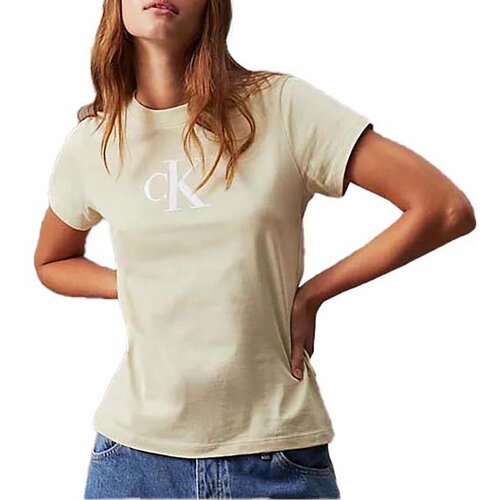 Calvin Klein ženska majica satin ck slim tee J20J222343LFU Slike