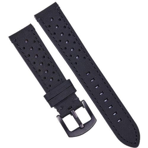 INF vintage usnje crazy horse univerzalni pas za pametne ure - hitra sprostitev black 21 mm, (5000078821) Cene
