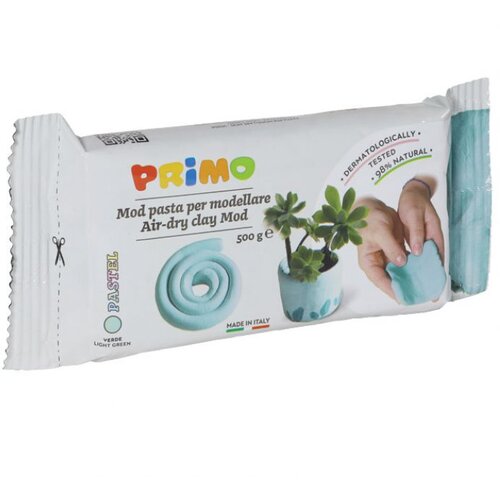  GLINAMOL 0,5KG PRIMO PASTELNI MOD500BLG ZELENI Slike