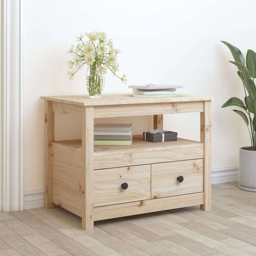  Klubska mizica 71x49x55 trdna borovina, (20713729) Slike