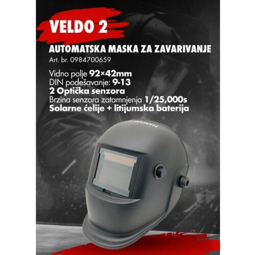 Würth zavarivačka automatska maska veldo 2 Cene