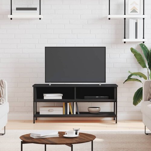 vidaXL TV omarica črna 100x35x45 cm inženirski les Cene