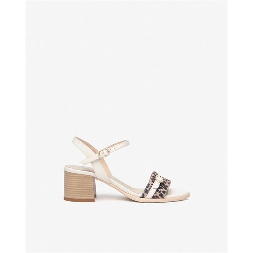 Nero Giardini Sandali &amp;amp; Odprti čevlji E513436D Bela Slike