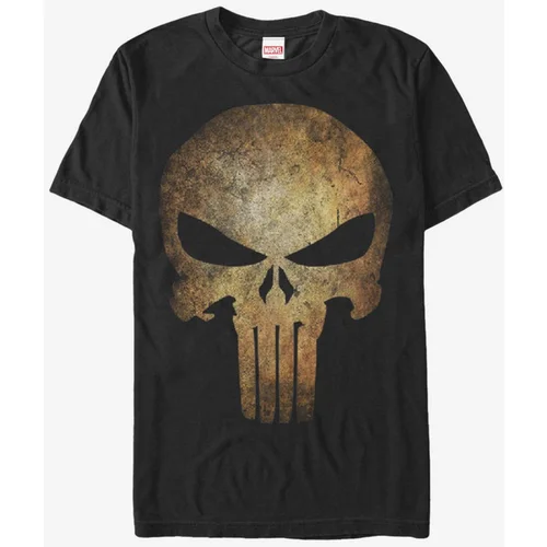 ZOOT.Fan Marvel The Punisher Skull Majica Črna