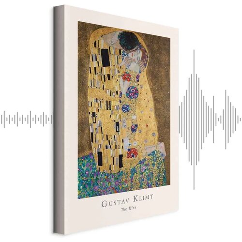  Slika - Gustav Klimt - The Kiss (1 Part) Vertical 40x60 Akustična Cene