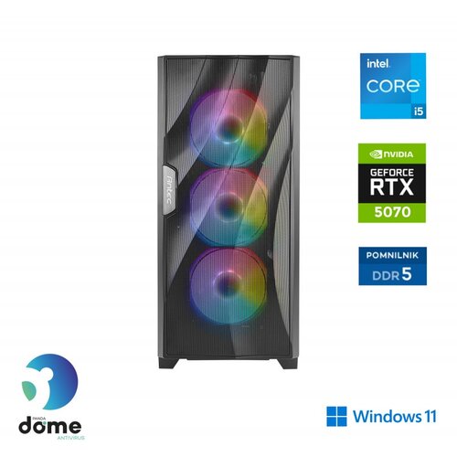  Računalnik Anni Gamer Extreme i5-14400F / RTX 5070 / 32 GB / 2 TB / W11H Cene