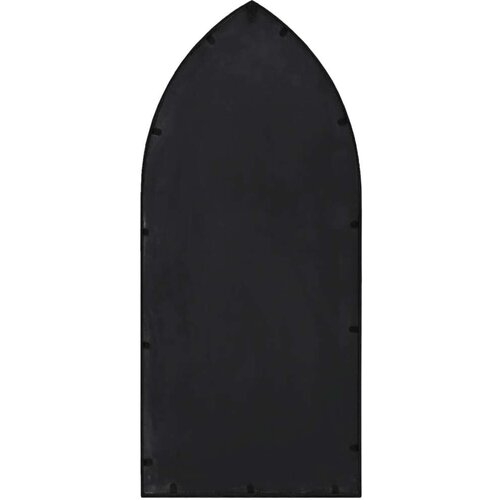 VidaXL Ogledalo crno 100 x 45 cm željezno za unutarnju upotrebu Slike